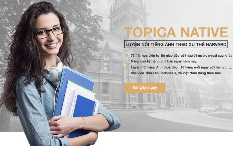 Trung tâm tiếng Anh online Topica