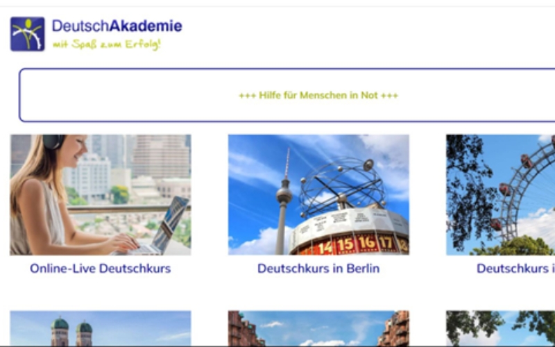 web học tiếng đức DeutschAkademie 